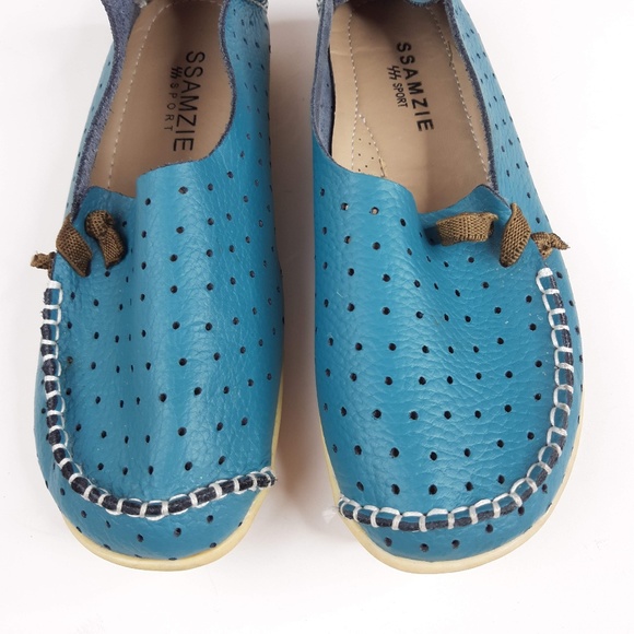 Ssamzie Shoes - Ssamzies Dark Aqua Size 6
